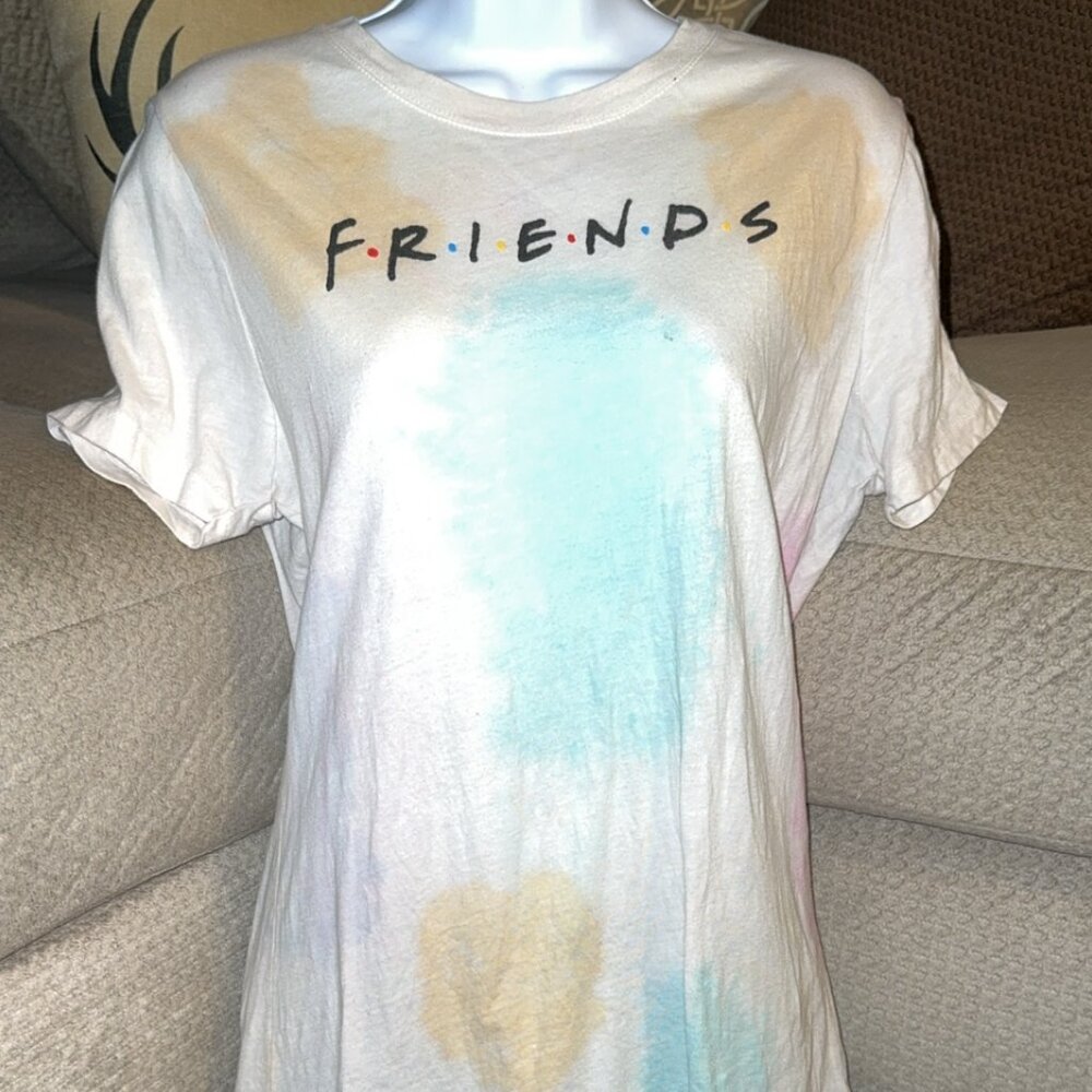 Friends- Girls XL Light color tie dyed T Shirt